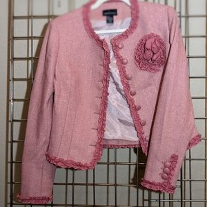 Brunch?  Shower? Date?  Moda International Blazer.  Size: 10